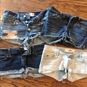 Abercrombie and Hollister Shorts size 0-3